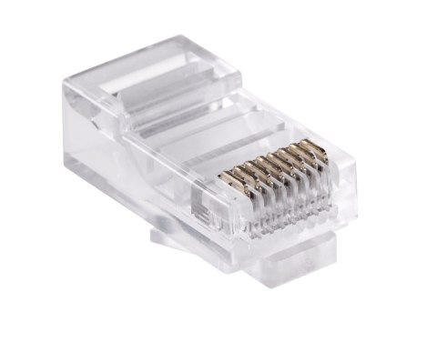 Wtyk telefon. RJ45 8P 8C(drut) x50szt.