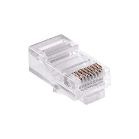 Wtyk telefon. RJ45 8P 8C(drut)