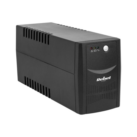 Zasilacz awaryjny UPS REBEL model Micropower 800 ( offline, 800VA / 480W , 230 V , 50Hz )