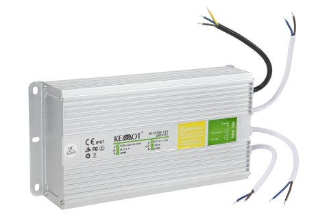 Zasilacz do sznura diodowego W-250W-12V IP67