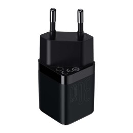 ŁAD SIECIOWA BASEUS GaN3 USB-C 30W BLACK