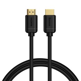 KABEL BASEUS HDMI 2.0, 4K 30Hz 3D, HDR 18Gps 1M BLACK