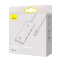 HUB BASEUS LITE SERIES 4IN1 2M USB-C DO 4xUSB 3.0 WHITE