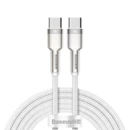 KABEL BASEUS CAFULE USB-C/USB-C 100W 2M BIAŁY/WHITE