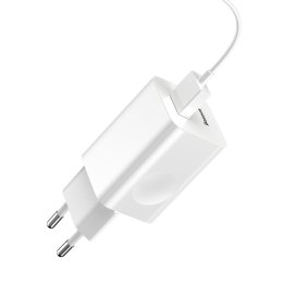ADAPTER SIECIOWY BASEUS QUICK CHARGER WHITE