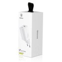 ADAPTER SIECIOWY BASEUS QUICK CHARGER WHITE
