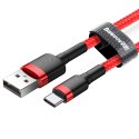 KABEL BASEUS CAFULE USBforTYPE-C RED/RED 2A, 2M