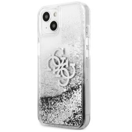 GUESS IPHONE 13 MINI BIG LIQUID GLITTER GUHCP13SLG4GSI SILVER/SREBRNY