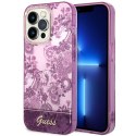 GUESS IPHONE 14 PRO PORCELAIN COLLECTION GUHCP14LHGPLHF FUCHSIA