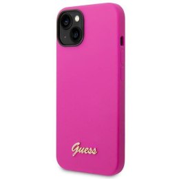 GUESS IPHONE 14 VINTAGE GOLD LOGO GUHCP14SSLSMF FUKSJA/FUCHSIA