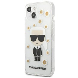 KARL LAGERFELD IPHONE 13 MINI FLOWER ICONC KLHCP13SHFLT TRANSPARENT