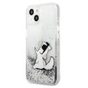 KARL LAGERFELD IPHONE 13 MINI GLITTER CHOUPETTE FUN KLHCP13SGCFS SILVER