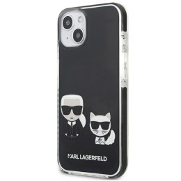 KARL LAGERFELD IPHONE 13 MINI KARL& CHOUPETTE KLHCP13STPEKCK CZARNY/BLACK