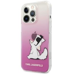 KARL LAGERFELD IPHONE 14 PRO MAX CHOUPETTE FUN KLHCP14XCFNRCPI PINK