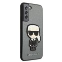 KARL LAGERFELD SAM S22+ IKONIK PATCH KLHCS22MOKPG SREBRNY/SILVER