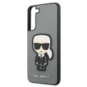 KARL LAGERFELD SAM S22+ IKONIK PATCH KLHCS22MOKPG SREBRNY/SILVER