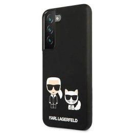 KARL LAGERFELD SAM S22+ SILICONE KARL&CHOUPETTE KLHCS22MSSKCK BLACK