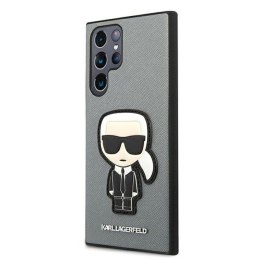 KARL LAGERFELD SAM S22 ULTRA IKONIK PATCH KLHCS22LOKPG SREBRNY/SILVER