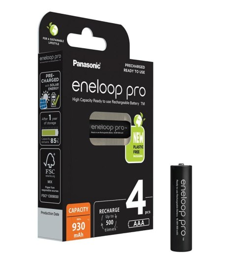 PANASONIC ENELOOP PRO AAA 930mAh 4 szt.