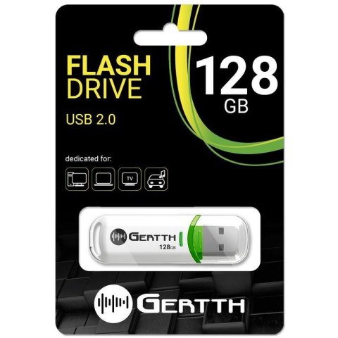 PenDrive 2.0 Gertth 128GB WHITE / BIAŁY