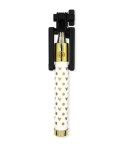 SELFIESTICK BLUETOOTH MICSS-3 MICKEY 003 SMALL HEAD, DISNEY, GOLD / ZŁOTY