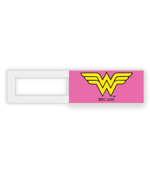 ZAŚLEPKA KAMERKI DO LAPTOPA WONDER WOMAN 001, DC, PINK / RÓŻOWY