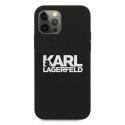 KARL LAGERFELD IPHONE 12 MINI STACK LOGO KLHCP12SSLKLRBK