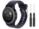 Gumowy pasek Alogy soft do Garmin Fenix 5/5 Plus/6/6 pro granatowy