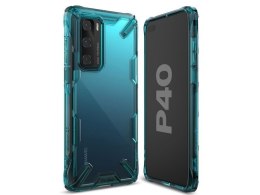 Etui Ringke Fusion X do Huawei P40 Turquoise Green