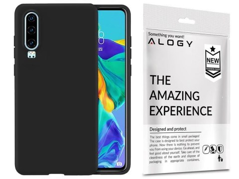 Etui silikonowe Alogy slim case do Huawei P30 czarne