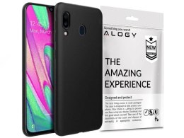 Etui silikonowe Alogy slim case do Samsung Galaxy A40 czarne