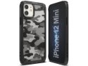 Etui Ringke Fusion X obudowa do Apple iPhone 12 Mini 5.4 Camo Black