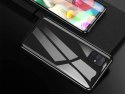 Etui magnetyczne szklane Dr.Fit dwustronne do Samsung Galaxy A71 Czarne