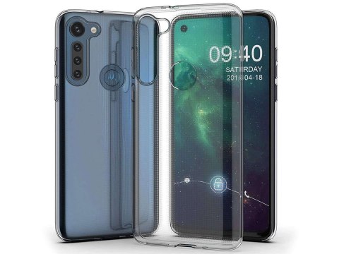 Etui silikonowe Alogy obudowa case do Motorola Moto G8 Power przezroczyste