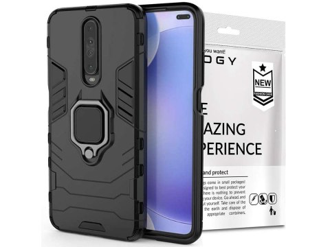 Etui obudowa Alogy Stand Ring Armor do Xiaomi Poco X2 czarne