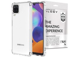 Etui pancerne ShockProof Alogy do Samsung Galaxy A12/ M12 przezroczyste