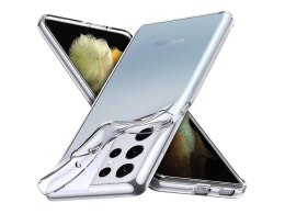 Etui silikonowe Alogy obudowa case do Samsung Galaxy S21 Ultra przezroczyste