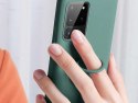 Etui silikonowe Ring Ultra Slim Alogy do Samsung Galaxy S20 Ultra Zielone