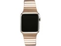 Bransoleta Alogy Stainless Steel do Apple Watch 42/44/45mm Różowe Złoto