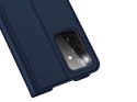 Etui ochronne z klapką Dux Ducis Skin skórzane do Samsung Galaxy A72 Granatowe