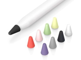 Silikonowa końcówka x8 Alogy nakładka do Apple Pencil 1/2 Wielokolorowe