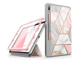 Etui Supcase Cosmo Full-body do Galaxy Tab S7 FE 12.4 T730/T736B Marble Pink