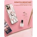 Etui Supcase Cosmo Snap do Apple iPhone 13 Pro Marble Pink