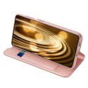 Etui ochronne z klapką Dux Ducis Skin Pro skórzane do Samsung Galaxy S21 Plus 5G Różowe