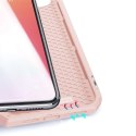 Etui ochronne z klapką Dux Ducis Skin X skórzane do Apple iPhone 12 Pro Max Różowe