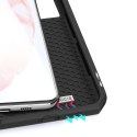 Etui ochronne z klapką Dux Ducis Skin X skórzane do Galaxy S21 Plus 5G Czarne