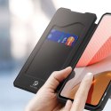 Etui ochronne z klapką Dux Ducis Skin X skórzane do Samsung Galaxy A72 4G Czarne