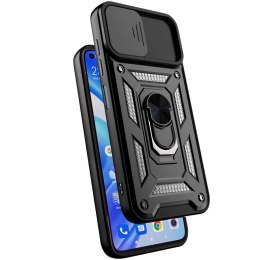 Etui z osłoną aparatu Alogy Camshield Stand Ring do Xiaomi Mi 11 Lite 4G/ 5G czarne