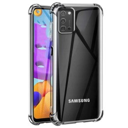 Silikonowe etui pancerne ShockProof Alogy do Samsung Galaxy A03s 166mm Przezroczyste