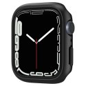 Etui ramka do smartwatcha Spigen Thin Fit do Apple Watch 7 45mm Black